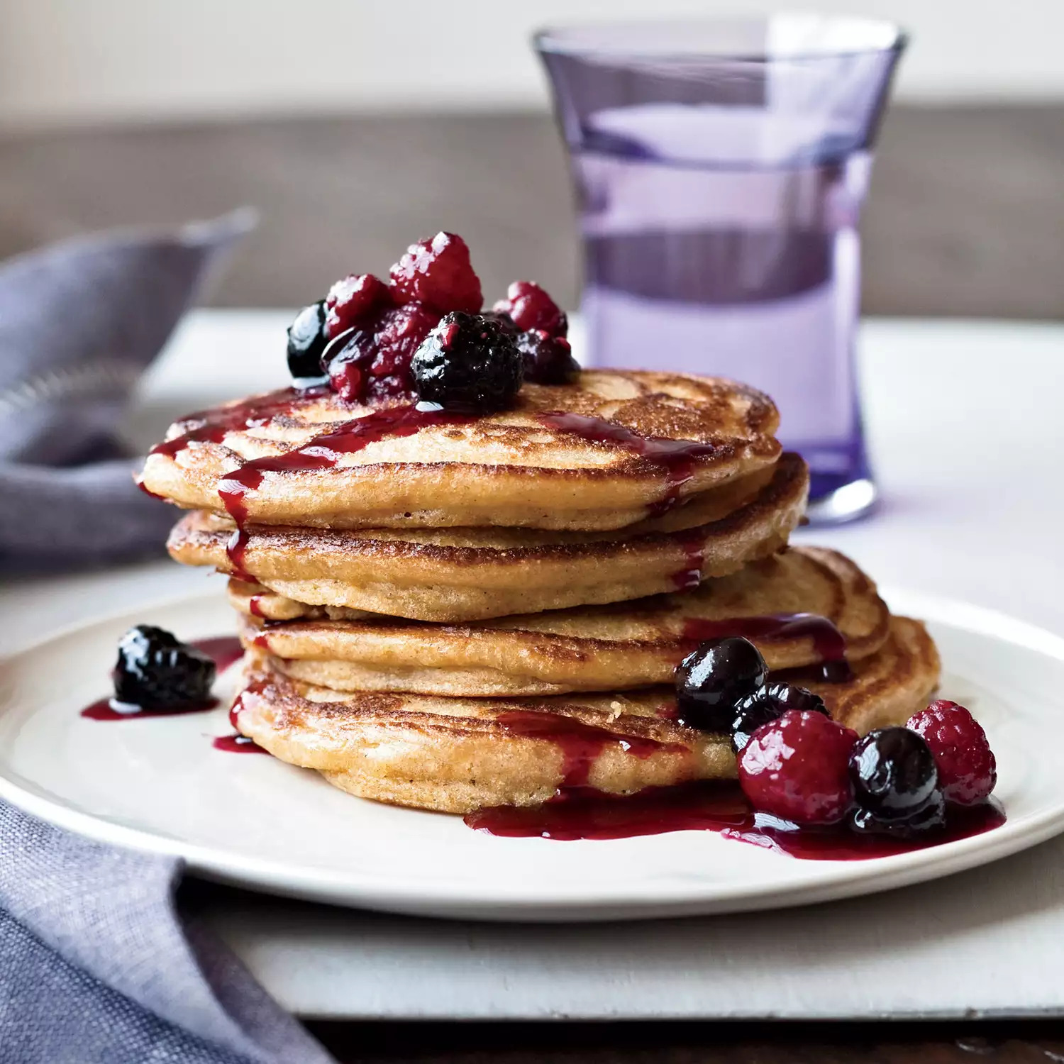 hotel breakfast in bed