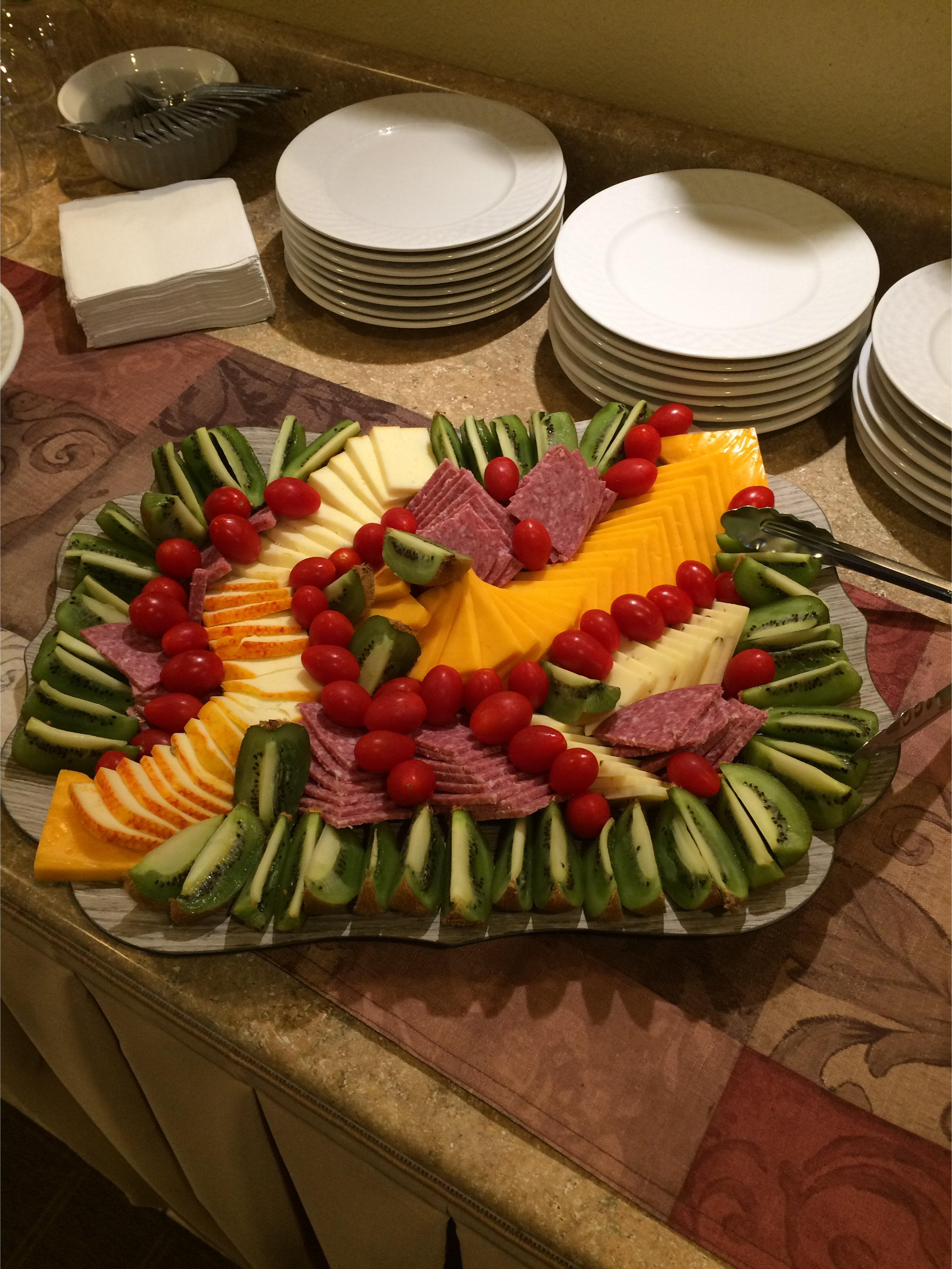 hotel fruit platter
