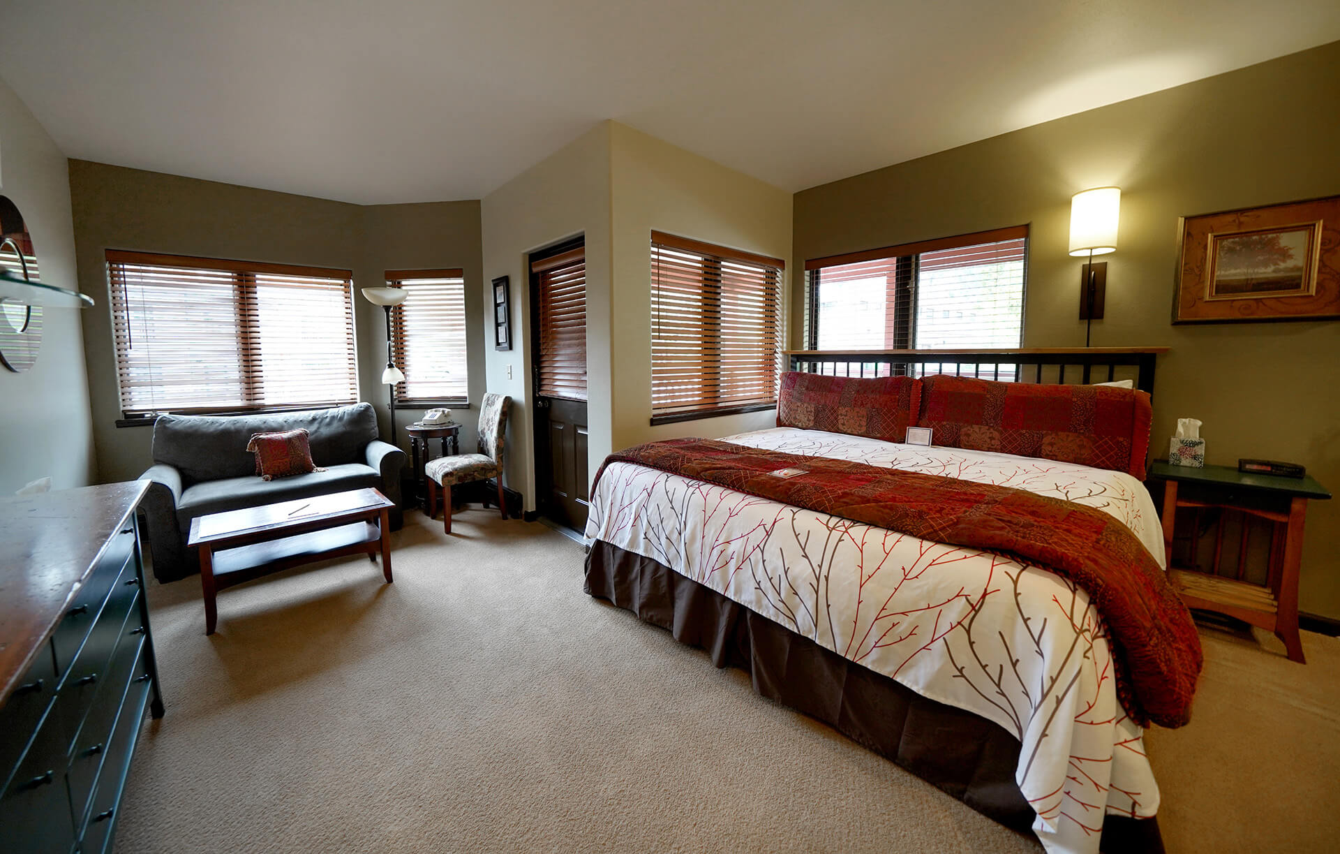 king suite frisco inn on galena