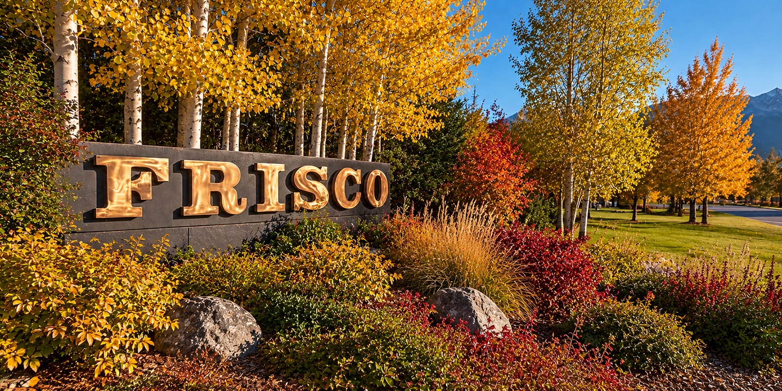 Frisco colorado fall welcome