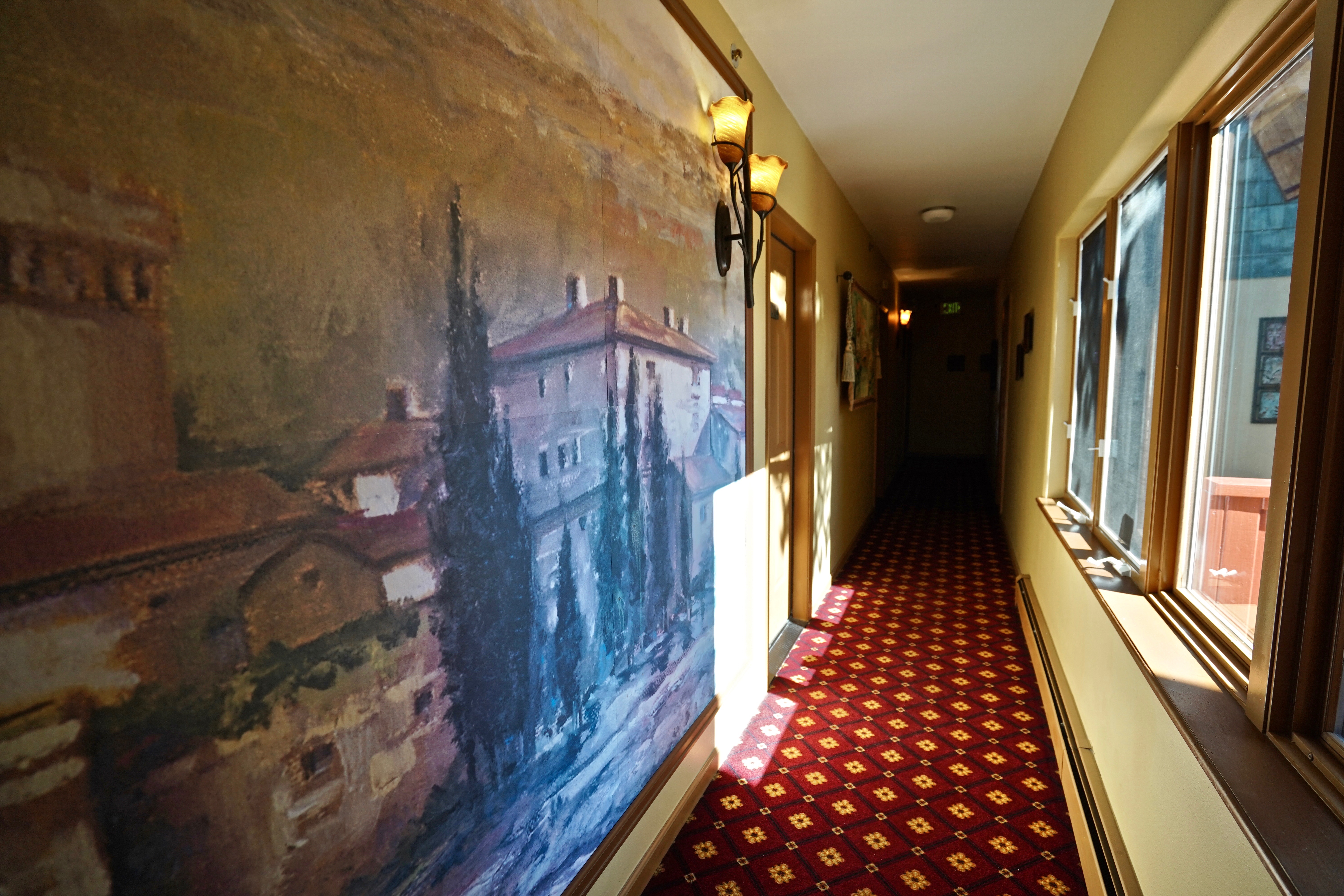 hallway at frisco inn