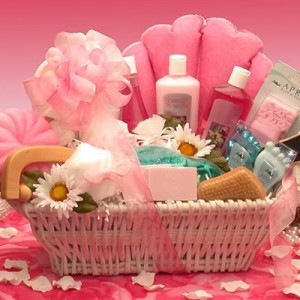 Spa Bath and Body Basket